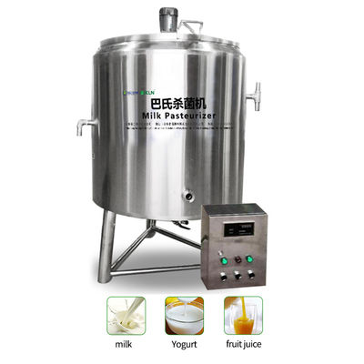 ماست تازه میوه شیر تجهیزات بار کوچک 30l ماشین پاستوریزاسیون شیر