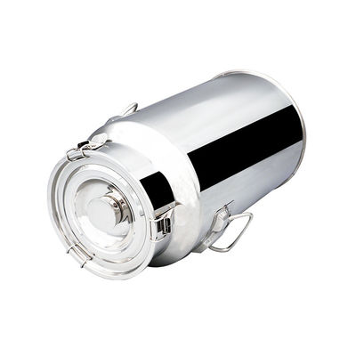 شیر قوطی فولادی ضد زنگ SS304 20 لیتری با شیر ذخیره سازی سطل مهر و موم شده Spigot