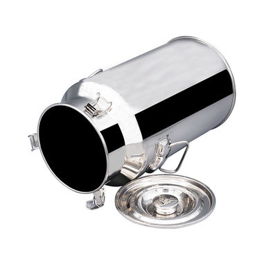 شیر قوطی فولادی ضد زنگ SS304 20 لیتری با شیر ذخیره سازی سطل مهر و موم شده Spigot