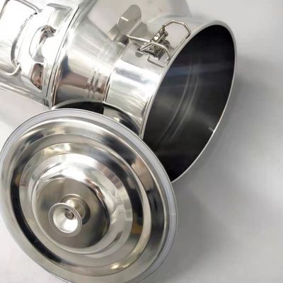 ظروف ذخیره سازی متراکم اس اس SS 15 لیتری شیر با درب
