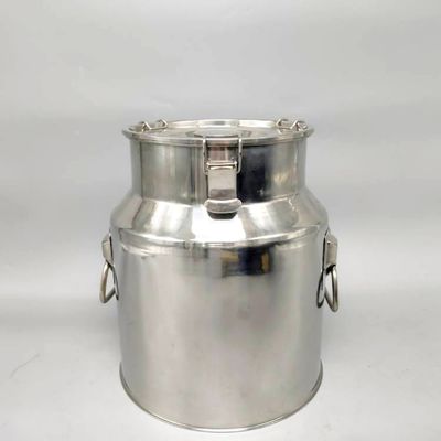 201 طبل ذخیره سازی درجه مواد غذایی از جنس استنلس استیل 15 لیتر برای انتقال مایعات
