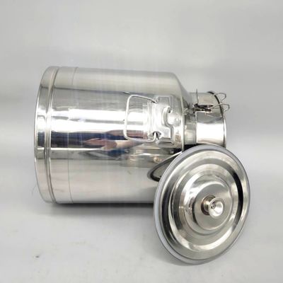 مخزن ذخیره سازی فلزی 25L SS304 چای قهوه قهوه قوطی شیر حمل و نقل مهر و موم شده