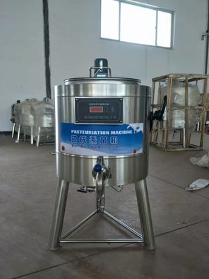 صفحه خانگی برقی 30L شیر پاستوریزه شیر 304 فولاد ضد زنگ