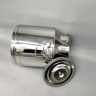 مخزن کولر شیر خنک کننده شیر 30L سویا مزرعه سطل فولاد ضد زنگ قوطی های شیر مهر و موم شده