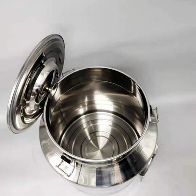 مخزن کولر شیر خنک کننده شیر 30L سویا مزرعه سطل فولاد ضد زنگ قوطی های شیر مهر و موم شده
