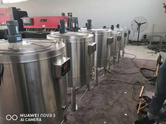 دستگاه پاستوریزه 500 لیتری بدون زنگ فولاد ضد زنگ با فناوری پیشرفته