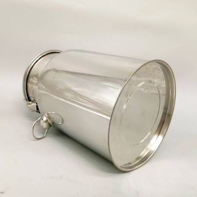 شیر فولاد ضد زنگ فوق العاده ضخیم 0.8 میلی متر می تواند ذخیره سازی مهر و موم شده 8 لیتری را کوچک کند