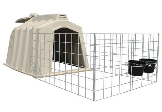 Hutches گوساله پلی اتیلن Intershape با مقاومت بالا اندازه سفارشی