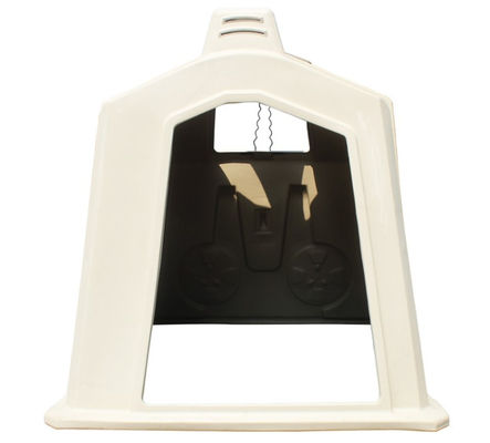 دام دام ISO Plastic Calf Shelters Poly Dome Calf Hutch