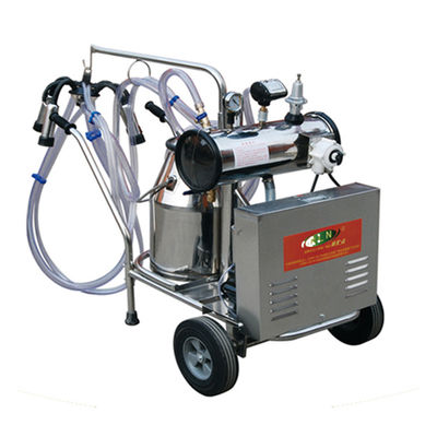 دوشش موبایل 12 گاو / ساعت دستگاه شیردوشی قابل حمل قدرت پمپ خلا Power 1.1 کیلو وات
