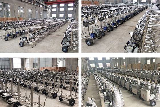 دستگاه شیردوشی گاو قابل حمل 10Cow / H