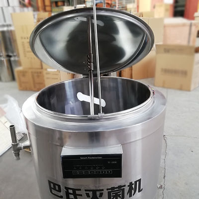دستگاه پاستوریزاسیون شیر فولادی ضد زنگ دسته کوچک 5-500L