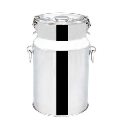 بسته سفارشی آرم نقره ای 10L SS شیر می تواند ظرف شیر از جنس استنلس استیل باشد