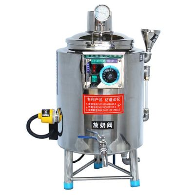Mini 10L تجهیزات پاستوریزاسیون شیر برای آب میوه مایع تازه