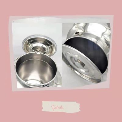 ذخیره سازی غلات قوطی های شیر استیل ضد زنگ Pai با ظرفیت 20 لیتر